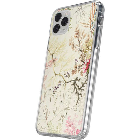 Seaweed on Silk Paper by William Kilburn iPhone 11 Pro Clear Case