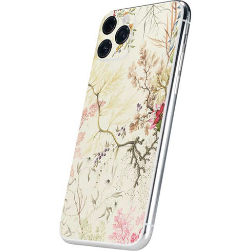 William Kilburn Seaweed on Silk Paper iPhone 11 Pro Skin