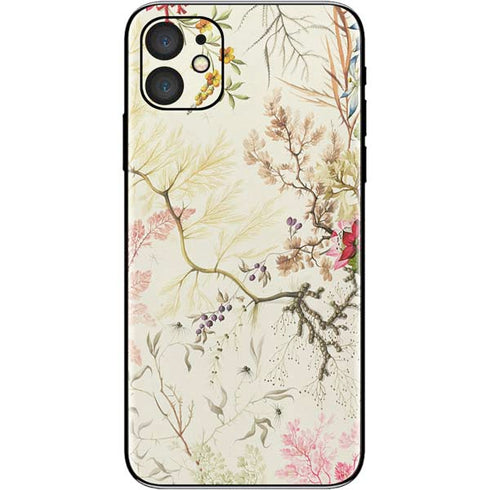 William Kilburn Seaweed on Silk Paper iPhone 11 Skin