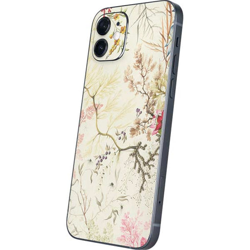 William Kilburn Seaweed on Silk Paper iPhone 12 Mini Skin
