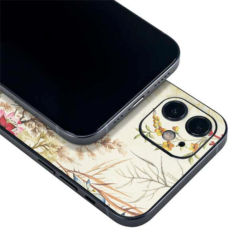 William Kilburn Seaweed on Silk Paper iPhone 12 Mini Skin