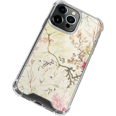 William Kilburn Seaweed on Silk Paper iPhone 13 Pro Max Clear Case