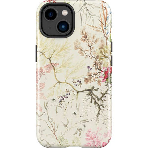 William Kilburn Seaweed on Silk Paper iPhone 14 Plus Impact Case