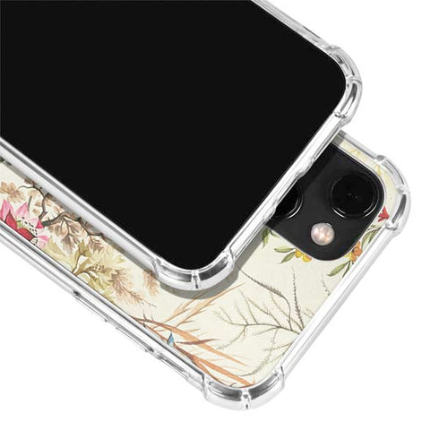 William Kilburn Seaweed on Silk Paper iPhone 14 Plus Clear Case