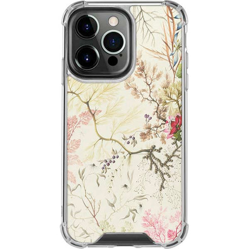 Seaweed on Silk Paper by William Kilburn iPhone 15 Pro Clear Case
