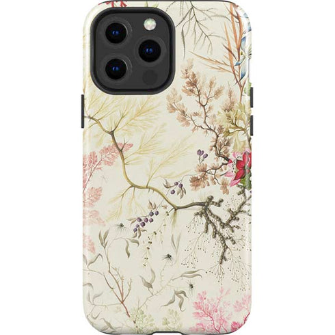 Seaweed on Silk Paper by William Kilburn iPhone 15 Pro Max Impact Case