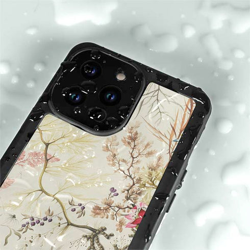 William Kilburn Seaweed on Silk Paper iPhone 14 Pro Max Waterproof Case