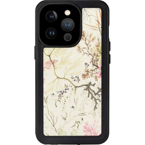 William Kilburn Seaweed on Silk Paper iPhone 14 Pro Waterproof Case
