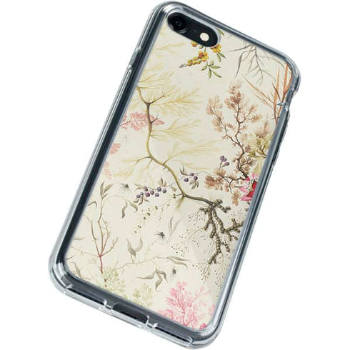 William Kilburn Seaweed on Silk Paper iPhone SE (2nd & 3rd Gen) Clear Case