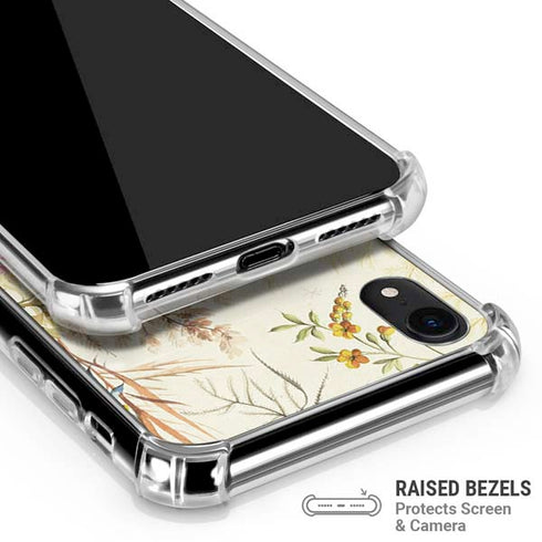 Seaweed on Silk Paper by William Kilburn iPhone XR Clear Case