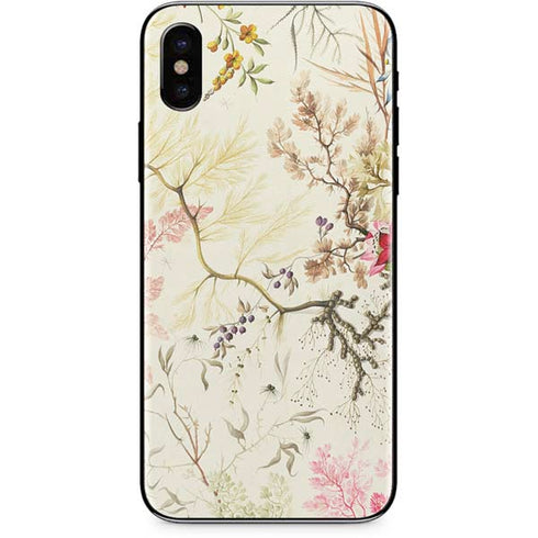 William Kilburn Seaweed on Silk Paper iPhone XS Max Skin