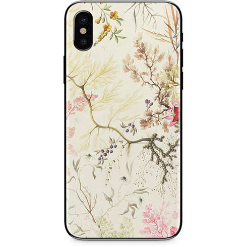 William Kilburn Seaweed on Silk Paper iPhone XS Skin