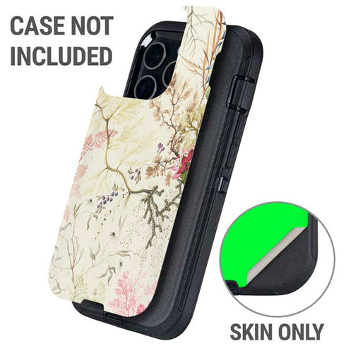 Seaweed on Silk Paper by William Kilburn Otterbox Defender iPhone Skin