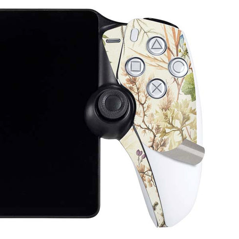 Seaweed on Silk Paper by William Kilburn PlayStation Portal Remote Player Skin