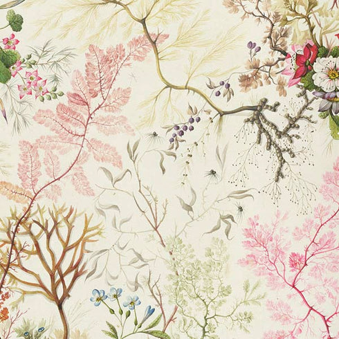 William Kilburn Seaweed on Silk Paper PS4 Slim Bundle Skin