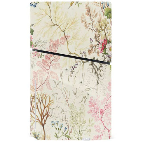 Seaweed on Silk Paper by William Kilburn PS5 Slim Disk Bundle Skin