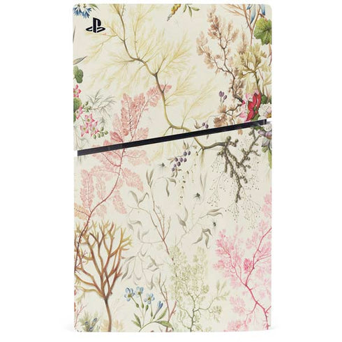 Seaweed on Silk Paper by William Kilburn PS5 Slim Disk Console Skin