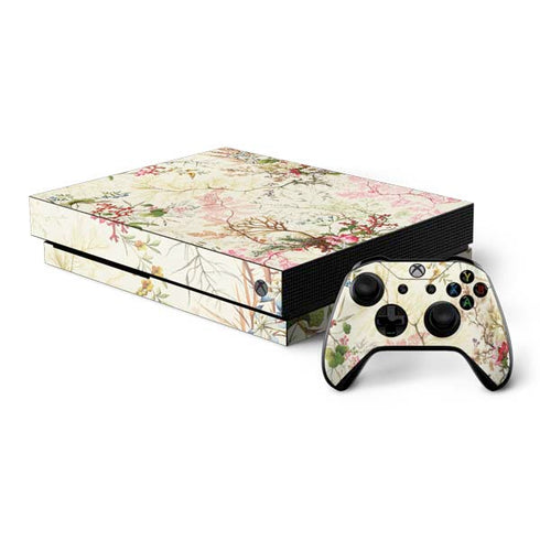 William Kilburn Seaweed on Silk Paper Xbox One X Bundle Skin