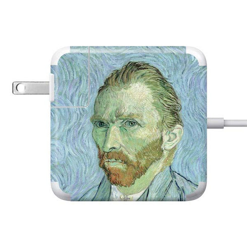 Van Gogh Self-portrait by Van Gogh 85W Power Adapter (15 and 17 inch MacBook Pro Charger) Skin