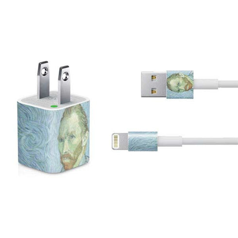 Vincent Van Gogh Self-portrait iPhone Charger (5W USB) Skin