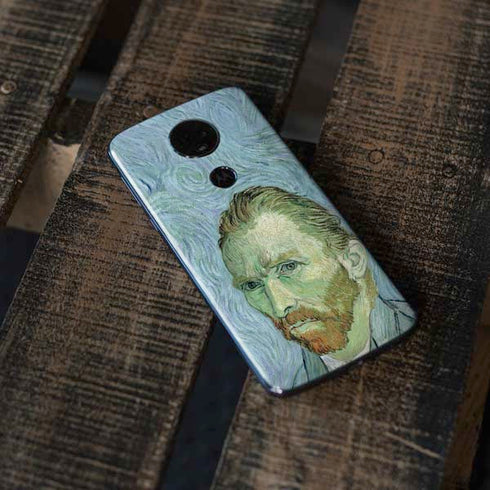 Vincent Van Gogh Self-portrait Moto E5 Plus Skin