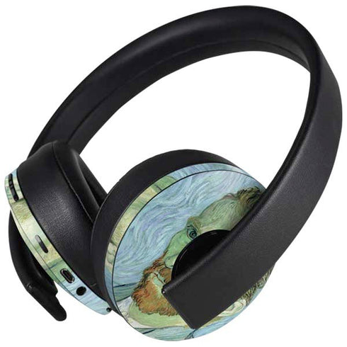 Van Gogh Self-portrait by Van Gogh PlayStation 4 Gold Wireless Headset Skin