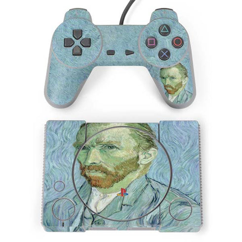 Vincent Van Gogh Self-portrait PlayStation Classic Bundle Skin