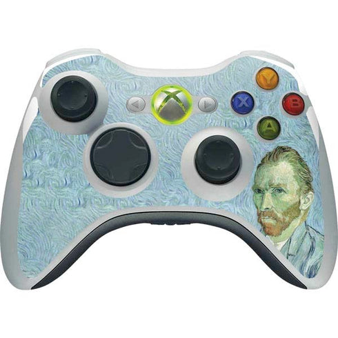 Vincent Van Gogh Self-portrait Xbox 360 Wireless Controller Skin