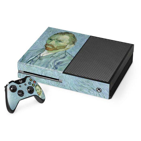 Vincent Van Gogh Self-portrait Xbox One Console and Controller Bundle Skin
