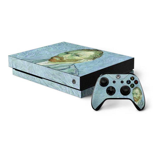 Vincent Van Gogh Self-portrait Xbox One X Bundle Skin