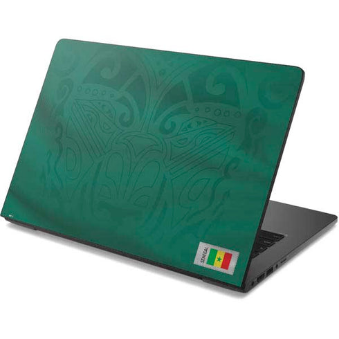 Senegal Soccer Flag Dell Chromebook Skin