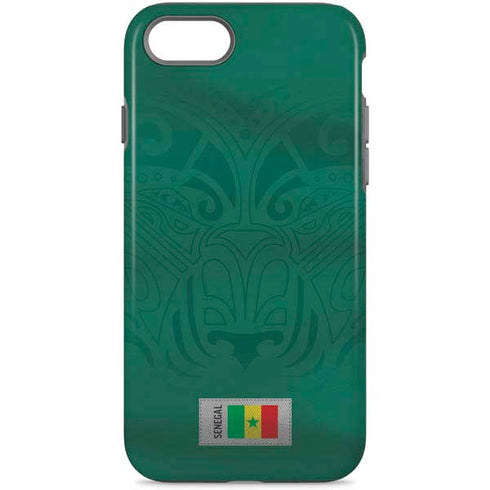 Senegal Soccer Flag iPhone 8 Pro Case