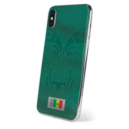 Senegal Soccer Flag iPhone X Skin