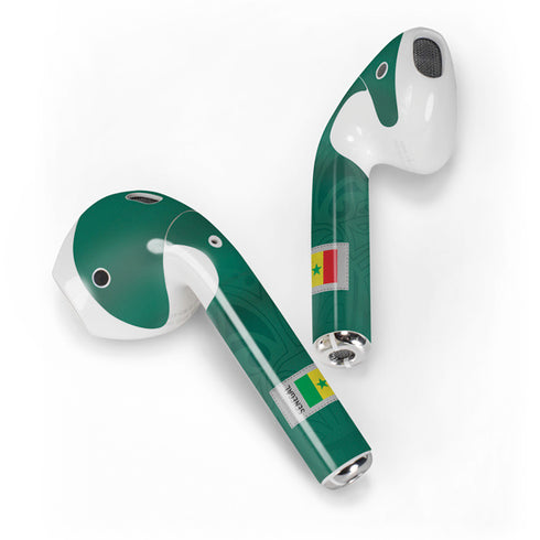 Senegal Soccer Flag Apple AirPods 2 Skin