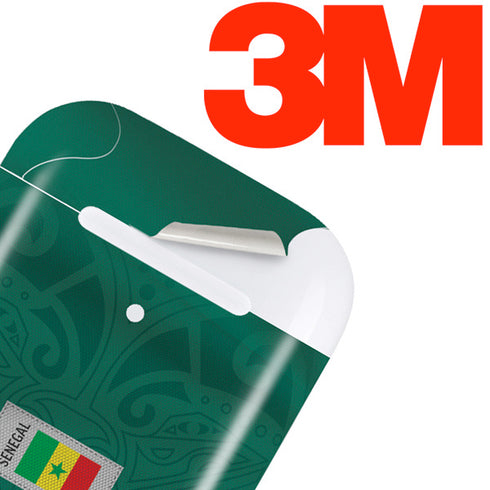 Senegal Soccer Flag Apple AirPods 2 Skin