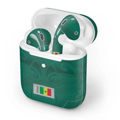 Senegal Soccer Flag Apple AirPods 2 Skin