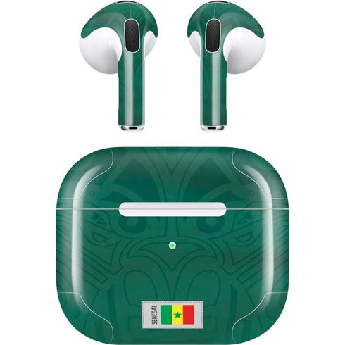 Senegal Soccer Flag Apple AirPods (3rd Gen 2021) Skin