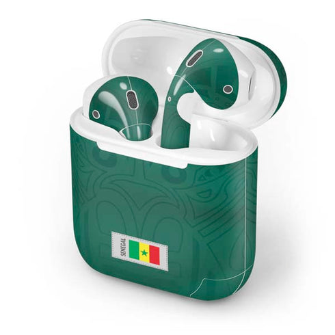 Senegal Soccer Flag Apple AirPods Skin