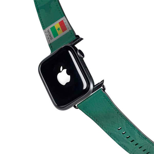 Senegal Soccer Flag Apple Watch Band 42-44mm