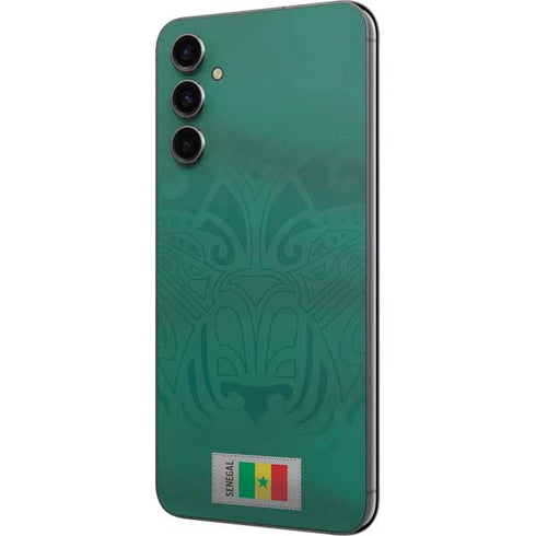 Senegal Soccer Flag Galaxy A14 5G Skin