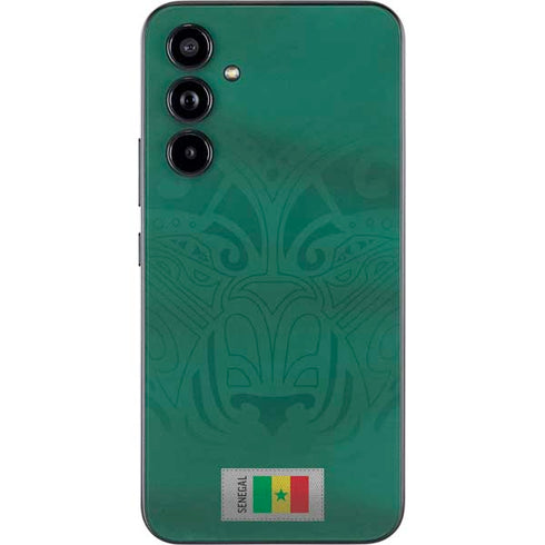 Senegal Soccer Flag Galaxy A54 5G Skin
