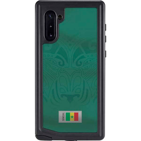 Senegal Soccer Flag Galaxy Note 10 Waterproof Case