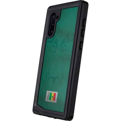 Senegal Soccer Flag Galaxy Note 10 Waterproof Case