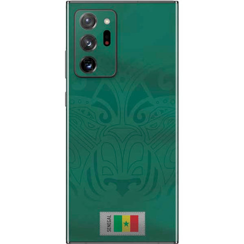Senegal Soccer Flag Galaxy Note20 Ultra 5G Skin