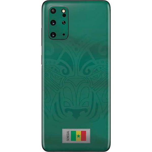 Senegal Soccer Flag Galaxy S20 Plus Skin