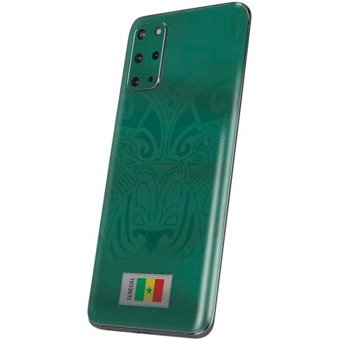 Senegal Soccer Flag Galaxy S20 Plus Skin