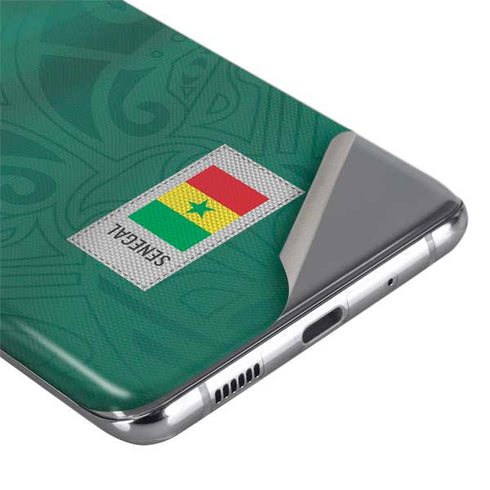 Senegal Soccer Flag Galaxy S20 Ultra 5G Skin