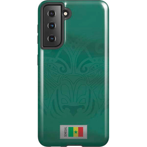 Senegal Soccer Flag Galaxy S21 5G Pro Case