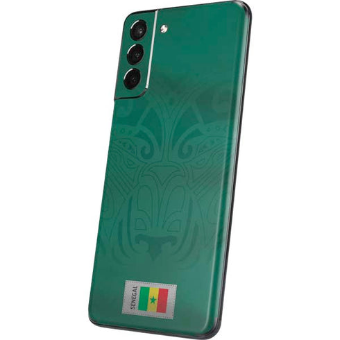 Senegal Soccer Flag Galaxy S21 5G Skin