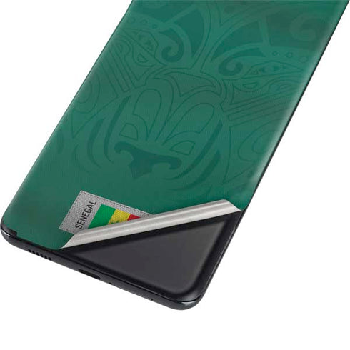 Senegal Soccer Flag Galaxy S21 Ultra 5G Skin